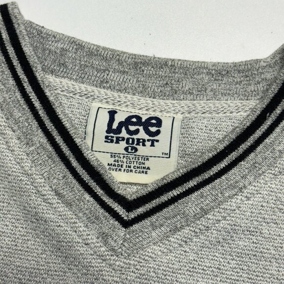 Vintage Ohio State Buckeyes Sweatshirt Men Large 24.5x25.5 Lee Sport College - Picture 8 of 10